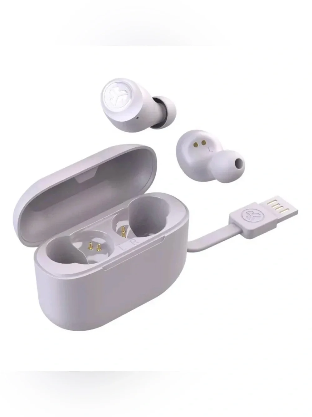 JLAB GO POP+ True Wireless EARBUDS~35+Hours Play~CUSTOM SOUND+BASS BOOST *LILAC